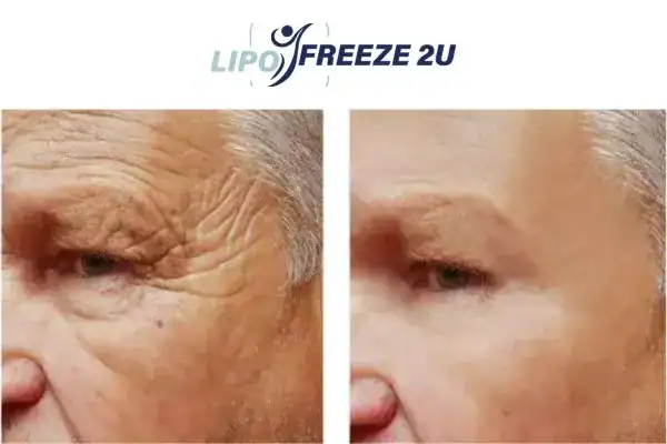 Mens before and after Morpheus 8 Andover results.