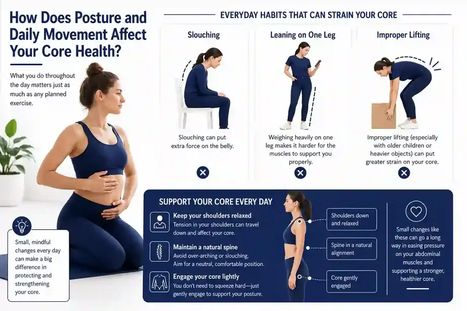 How Does Posture and Daily Movement Affect Your Core Health Andover?